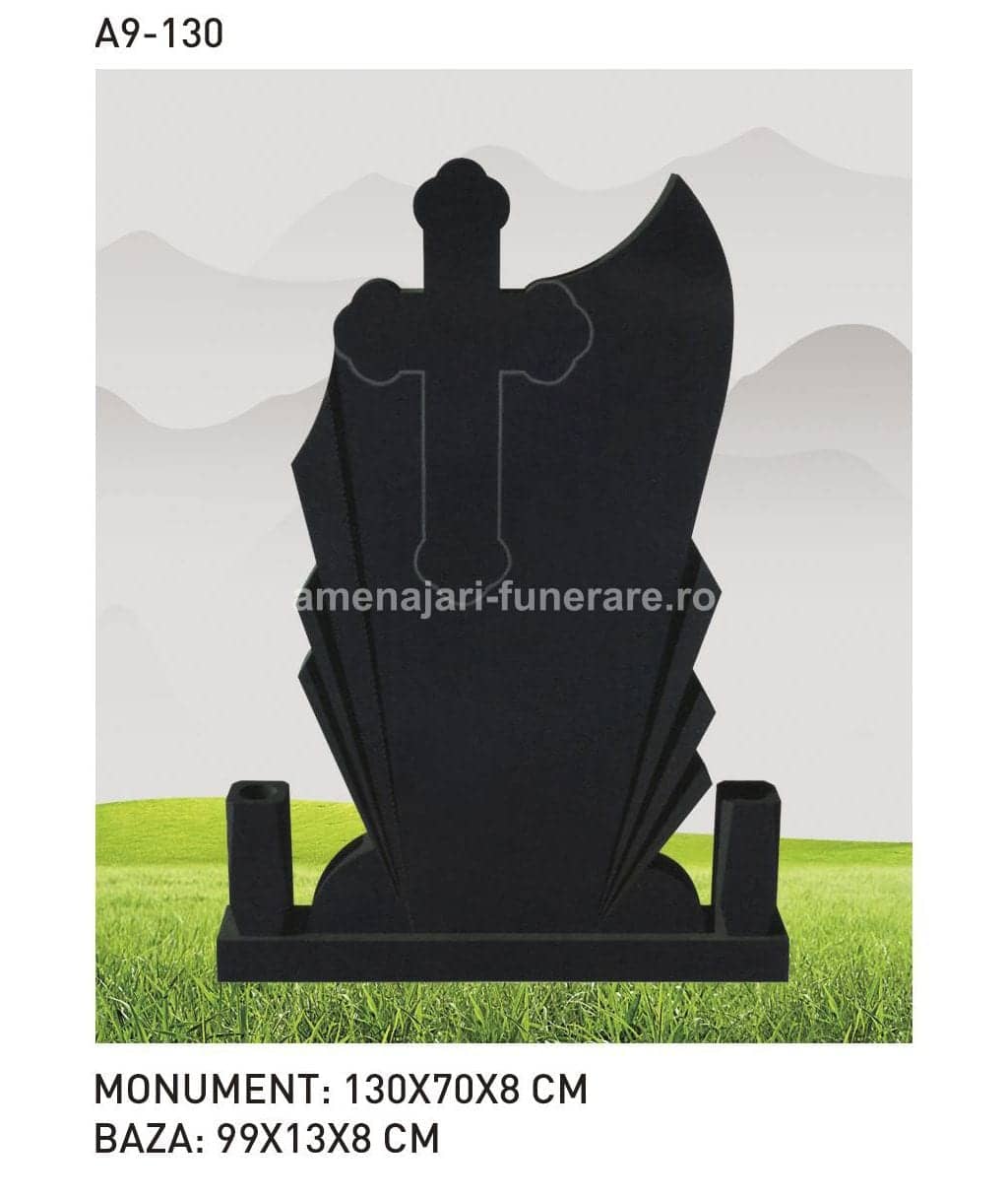 Granit Aurora Blue pentru monumente funerare